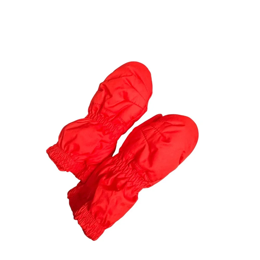 Patagonia‎ Baby Puff Mitts Red Insulated Winter Mittens 0-3M 60552 NEW